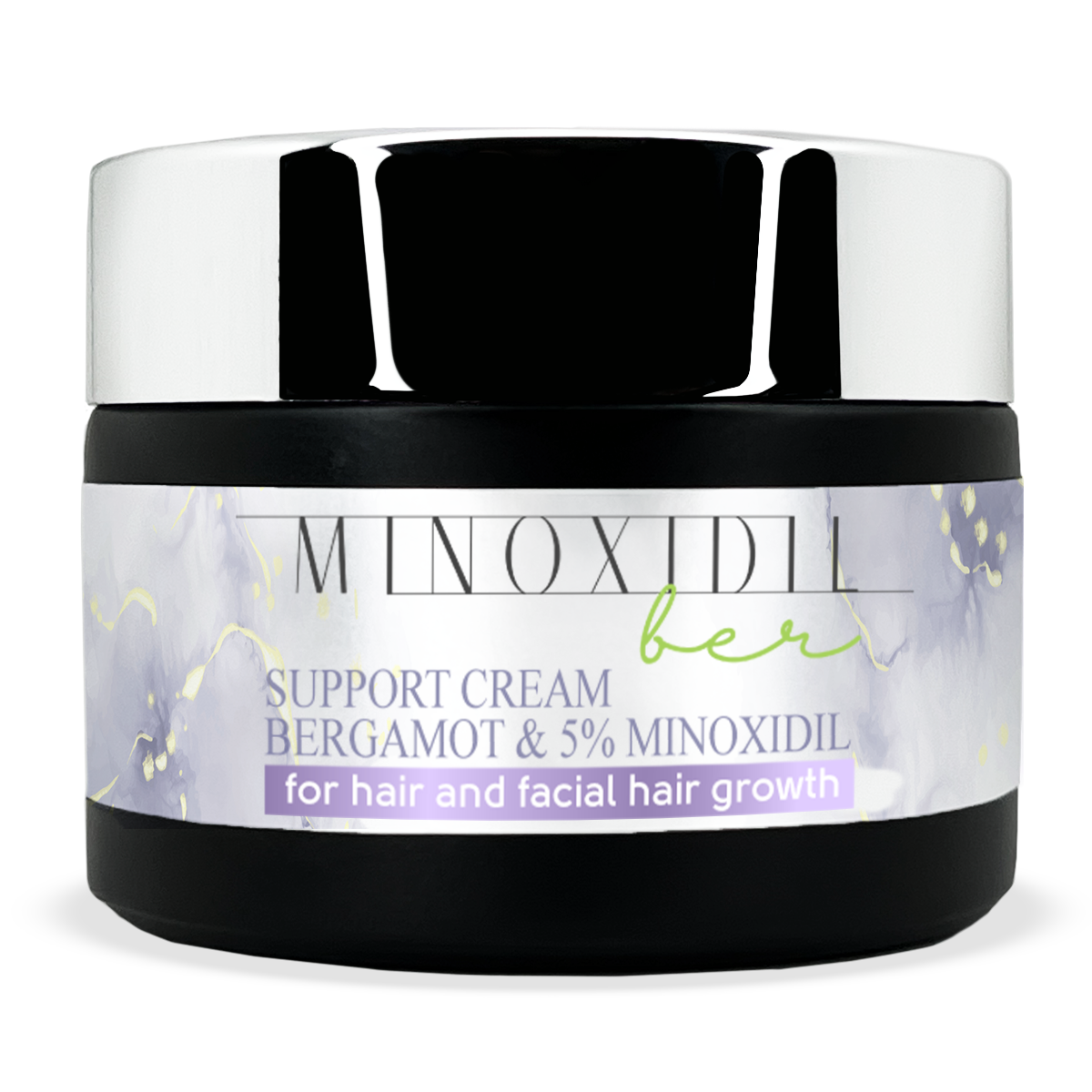 Minoxidil 5% and Bergamot Auxiliary Cream 60g