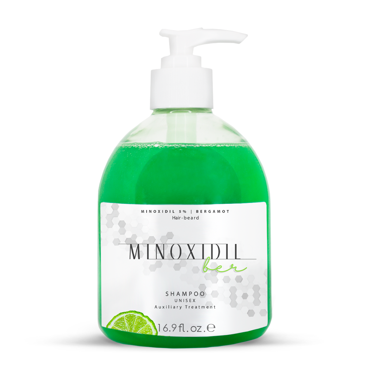 Unisex Bergamot Shampoo with Minoxidil 5% 16.9 oz