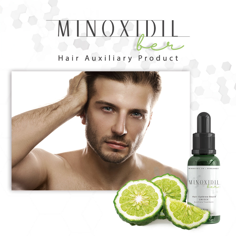 Unisex Treatment Minoxidil 5% and Bergamot 1.7 fl oz