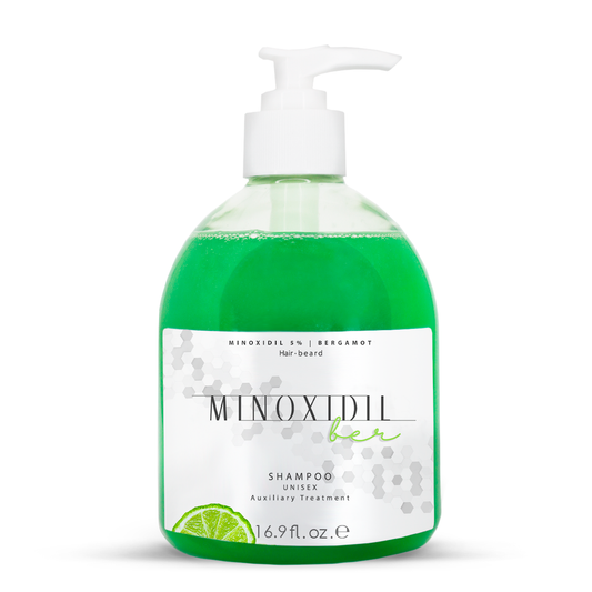Unisex Bergamot Shampoo with Minoxidil 5% 16.9 oz