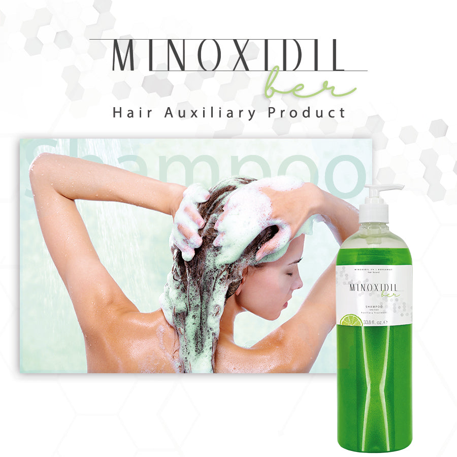 Unisex Bergamot Shampoo with Minoxidil 5% 1 L.