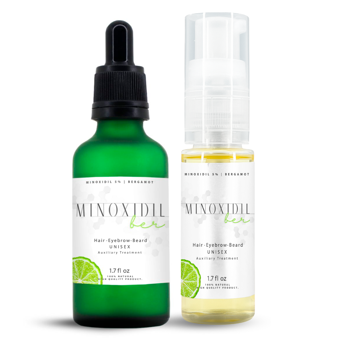 Minoxidil 5% Beard Treatment Foam and Lotion Kit